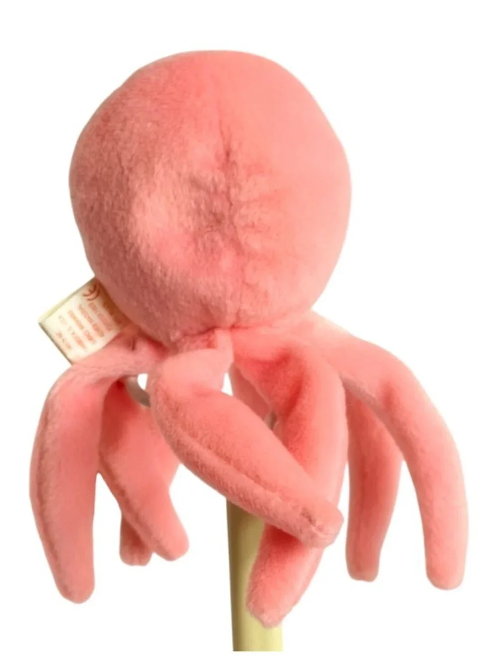 Ty Beanie Baby INKY Octopus Plush MWMT 1994 Pink Retired DOB Nov 29 Collectible